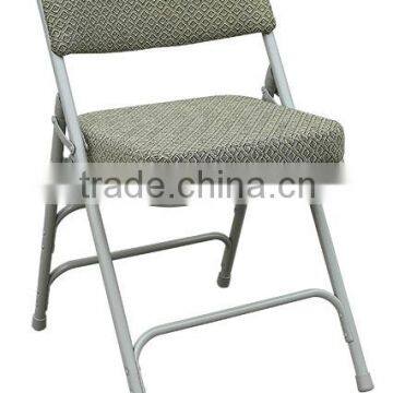 Upholstered Metal Folding Chair