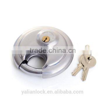 China Suppliers 2015 Top Range High Quality Stainless Steel Disc Padlock