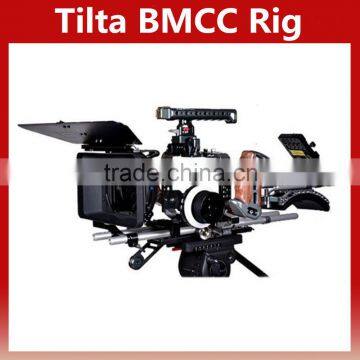 Tilta TT-BMC-07 Dslr Shoulder Rig 15mm BMCC Rig for BlackMagic Camera Cage + Follow Focus + 4*4 Carbon Matte Box photo-2