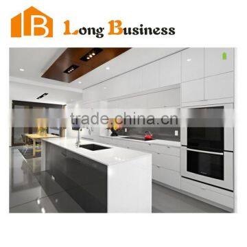 LB-JL1298 Best Selling modern lacquer MDF ready to assemble kitchen cabinets design