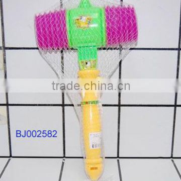 Kids toy Merry Christmas gift funny plastic small toy hammer