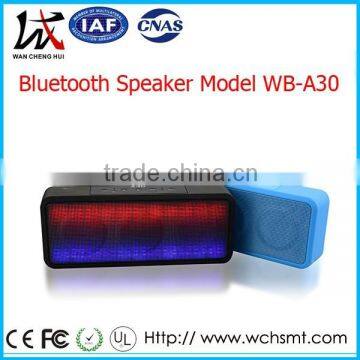 2016 Top Selling RoHS Mini Bluetooth Speaker LED Light Bluetooth Speaker