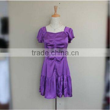 new polyester satin fabric dress fabric