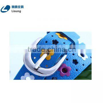 Cute Candy Color Beaty Fake Leather Cool Kids Belt photo-3