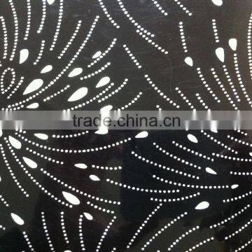 high gloss metallic laser pvc film