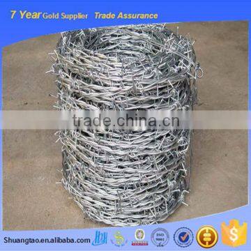 Galvanized barbed wire mesh, barbed wire fence MADE IN CHINA