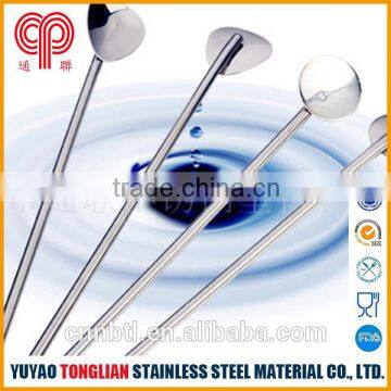 Wholesale Stainless Steel Drinking Straw Spoon