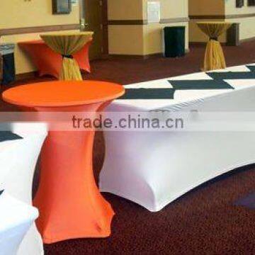 Beautiful Spandex table cover/table cloth for bar