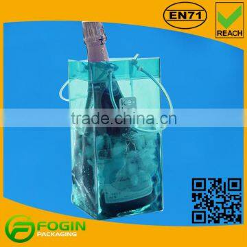 pvc various use wine ice cooler bag