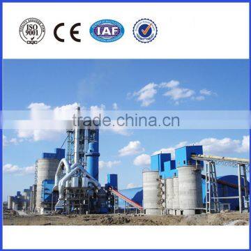 Energy saving dry process cement production line