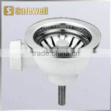 Basket strainer sink waste with overflow 6811