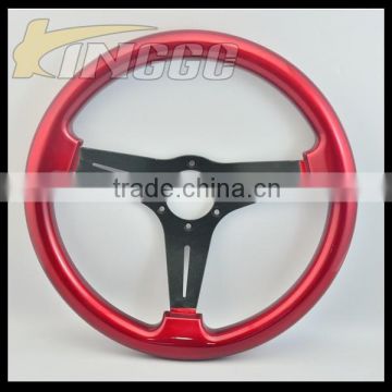 350mm Flat Plate Wood Steering Wheel