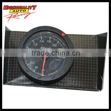 Hot Sale Racing Car Black Volt Meter