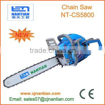 New design professional chainsaw 58cc easy starter hot-selling chinese chain saw