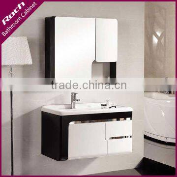 ROCH 8019 Sell Well PVC Bathroom Vanity Wholesale With Bath Mirror