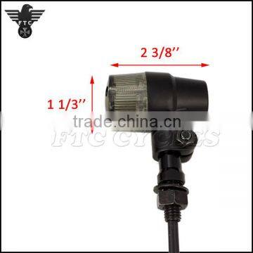 LED Indicator Smoke Lens Classic Antique Motorcycle Turn Signal Light photo-6