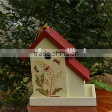 Unique Outdoor Garden Wooden Bird Feeder Wild Bird Feeder ,house,cage                        
                                                Quality Choice