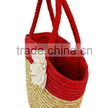 Fashion Straw Bag/straw Basket Bag/cheap Straw Beach Bag photo-5