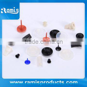 Custom Silicone/EPDM/FKM/NBR/LSR/CR umbrella duckbill check valve