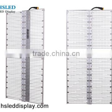 P10.416 transparency led display with excellent display effect