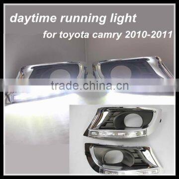 waterproof&error free replacement LED DRL for toyota camry 2010-2011daytime running light fit for Toyota Camry led fog lamp