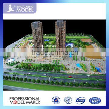 Sand table model for real estate selling