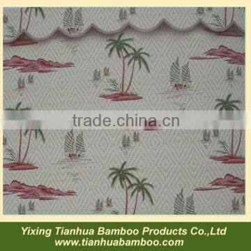 Fashion curtain in bamboo material for living room