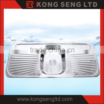 High quality Stainless steel sink kitchen sink 304 Deep draw Topmount sink -KS-TM-A12-7