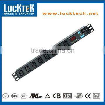 19" 8 WAY IEC C13 INTELLIGENT PDU