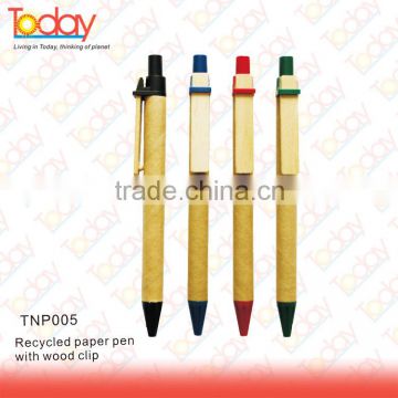 ECOZONE SA8000 Factory Customized Promotional eco friendly pen,paper pen,eco pen