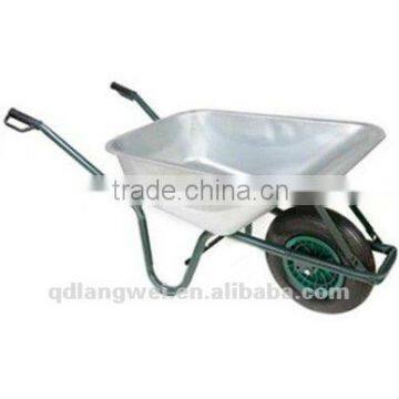 Europe model construction wheelbarrow galvanized tray