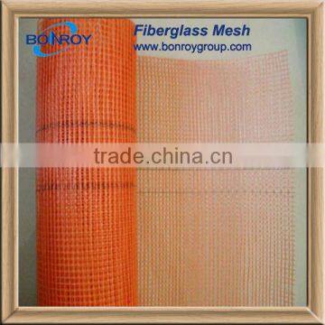 high quality red pvc fiberglass mesh