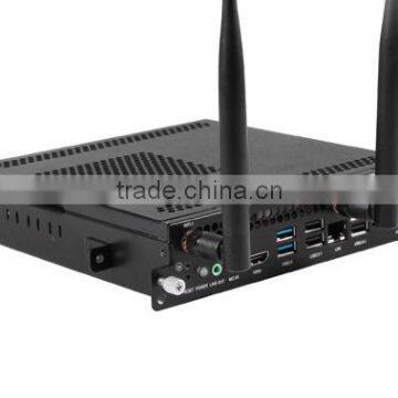 Intel H81 i3 Core Haswell Platform Mini pc 1*OPS 1*vga 1* Com 1*lan 1*HD Displayer