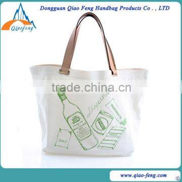 Canvas Printed Handbag Promotional Bags Beach Bag photo-4