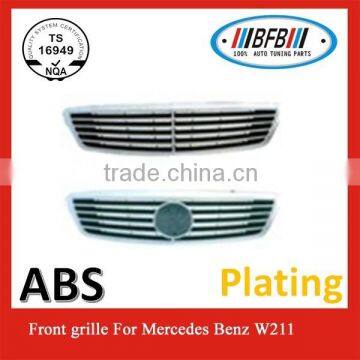 Auto accessories ABS plastic car front grille for w211