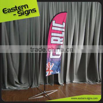 Outdoor Aluminum Poles Advertising Flags Feather Banner