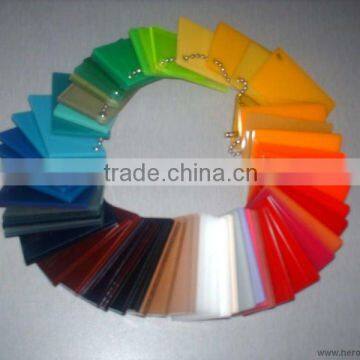 colour and transparent cast acrylic sheet for bathroom decorate