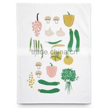 Wholesale China 100% Cotton Printed Kitchen Tea Towel