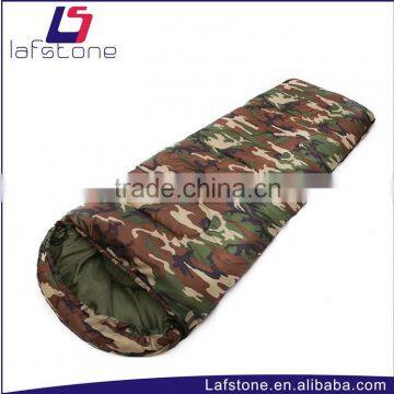 Outdoor adult sleeping bag with carry bag