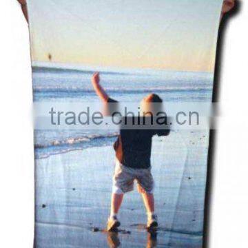 photo printed beach towels