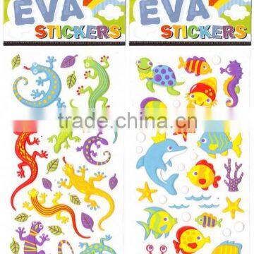 3D EVA sticker for kids