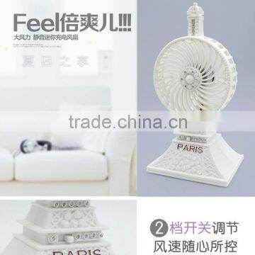Cool Summer Fan Rechargeable USB Mini Fan Desk Pocket Mini photo-2
