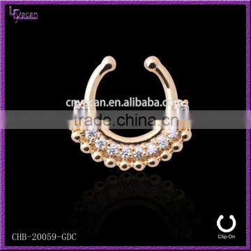 Yiwu Factory Wholesale Brass Types Nose Piercing Jewelry photo-2