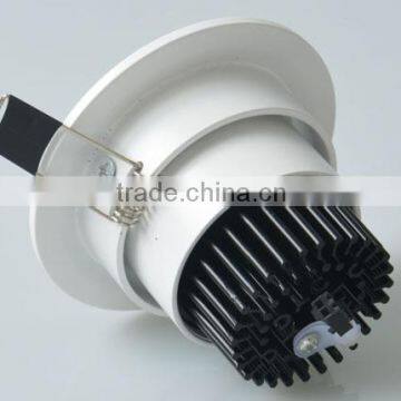Cold Forging Aluminum White Circle 5 Inch 20w Recessed Cob Led Light Outcut 55mm photo-4