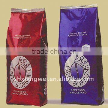 side gusset plastic bag for coffee beans