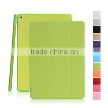 New Arrival Colorful Smart Magnetic Soft PU Leather Flip Cover Case for iPad mini 4