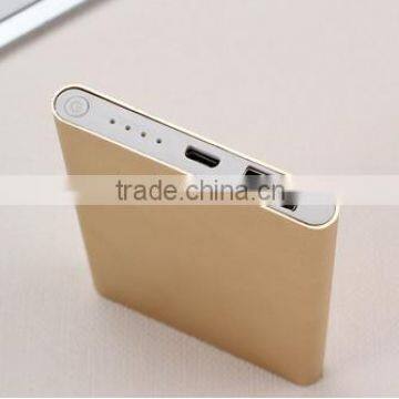 OEM Service Aluminum Material Ultra Thin Power Banks 5000mAh For New Year Gift photo-3