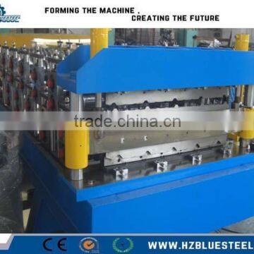 Galvanized Roofing Sheet Double Layer Roll Forming Making Machine, Double Deck Roof Manufacturing Making Machine