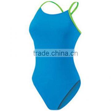 print ladies one piece swim wear