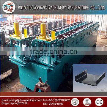 2016 blue CZ purline truss exchange rolling forming machine made in china